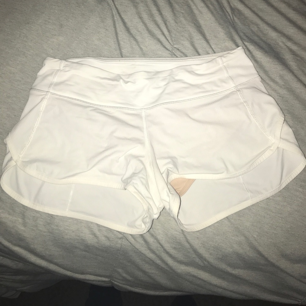 Lululemon White Shorts